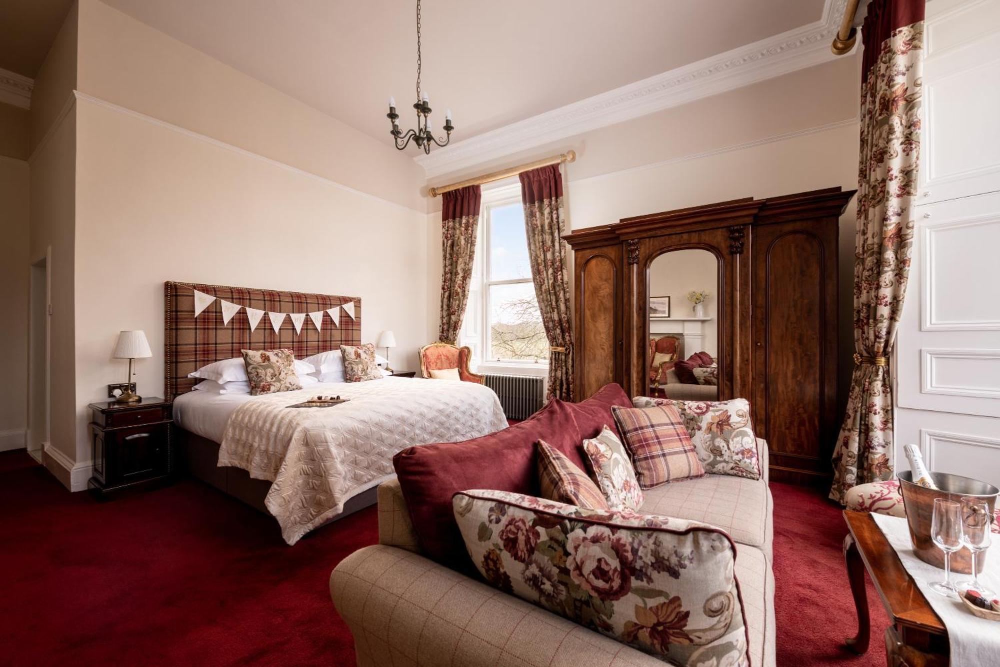 Nithbank Country Estate 5 Star Gold Bed and Breakfast Thornhill  Eksteriør billede
